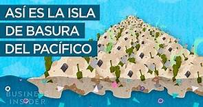 ¿Cómo de grande es la Isla de Basura del Pacífico?