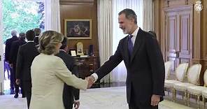 S.M. el Rey recibe en audiencia al Consejo de la Diputación Permanente de la Grandeza de España