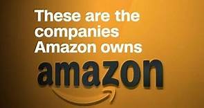These are the companies Amazon owns