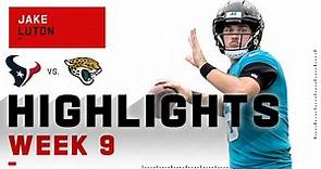 Rookie Jake Luton Impresses in 1st NFL Start | NFL 2020 Highlights