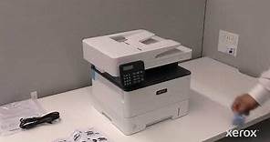 Xerox® B225 Multifunction Printer: Unbox and Assemble