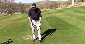 Left Hand and Face of Club Drill- Learn to hit the ball solidly everytime. JohnDahlGolf.com