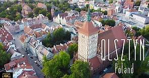 🇵🇱 4K drone video of Olsztyn, Poland.