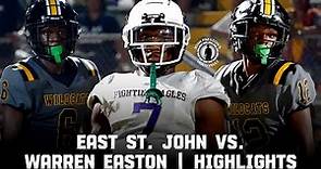 East St. John vs. Warren Easton (HIGHLIGHTS) || Fred Robertson x TJ Vaughn = ELITE 🏈💨