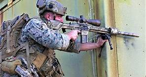 U.S. Marine Snipers Hone Their Sniping Skills