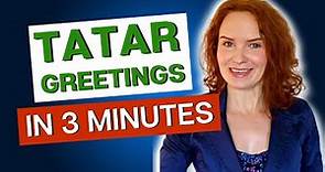 How to say 'HELLO' in Tatar | Tatar language in 3 minutes.