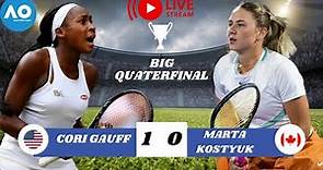 WTA LIVE CORI GAUFF VS MARTA KOSTYUK AUSTRALIAN OPEN 2024 TENNIS PREVIEW STREAM