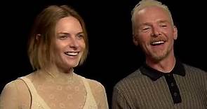 rebecca ferguson & simon pegg being a chaotic duo (part two)