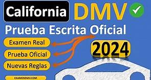 Examen de Manejo en California 2024 en Español Senior y Renovación