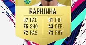 Raphinha - FIFA Evolution (FIFA 18 - FIFA 22)