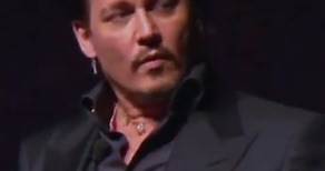 Receiving Award Johnny Depp Speech