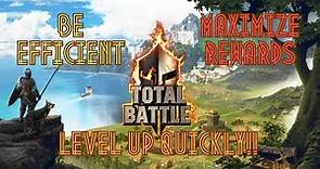 TOTAL BATTLE HOW TO | LEVEL UP Captains and GAIN VALOR like a PRO!!