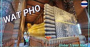 WAT PHO Reclining Buddha Temple Tour Bangkok 🇹🇭 Thailand DIY 2023