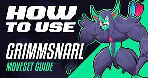 How to Use GRIMMSNARL! Grimmsnarl Moveset Guide! [Pokémon Sword & Shield]