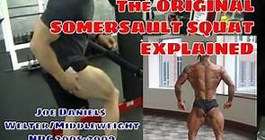 Joe Daniels Somersault Squat : Focused Quad Building for Physique