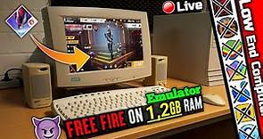 How To Play Free Fire On 1GB, 2GB Ram PC/Laptop Without Graphics Card 🔥