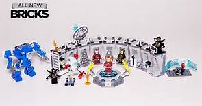 Lego Avengers Endgame 76125 Iron Man Hall of Armor Speed Build