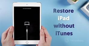 How to Restore iPad without iTunes - DFU mode/Recovery Mode 2023