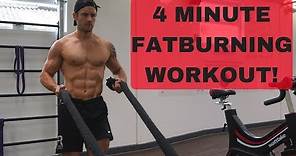 4 Minute Fat Burning Battle Rope Finisher Workout! #CrockFit