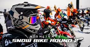 Snow Bike Moto 2 Round 2 Highlights | ACS 2022