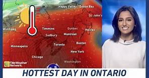 Hottest Day Of The Year For Southern Ontario In September