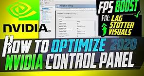 🔧 How to Optimize Nvidia Control Panel For GAMING & Performance The Ultimate GUIDE 2020 Update