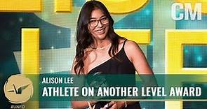 Alison Lee Wins Pechanga Athlete on Another Level at the 21st Unforgettable Gala
