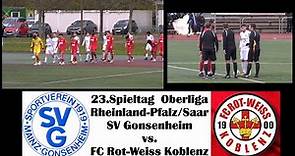 Oberliga Rheinland-Pfalz/Saar: SV Gonsenheim vs. FC Rot-Weiss Koblenz