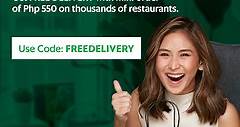 FREE DELIVERY on GrabFood!