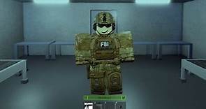 Roblox US FBI S.W.A.T Operator (Avatar Build)