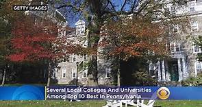 Several Local Colleges, Universities Among Top 10 Best In Pennsylvania