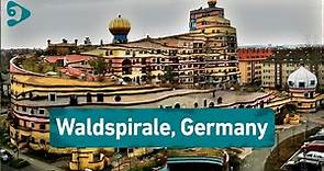 Documentary: Waldspirale Darmstadt, Germany- مبنى الغابات اللولبية
