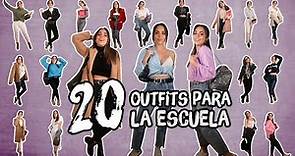 20 OUTFITS BONITOS Y FÁCILES PARA CLASES | What The Chic