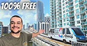 My Experience on Miami’s FREE Metromover! | Riding All 3 Loops!