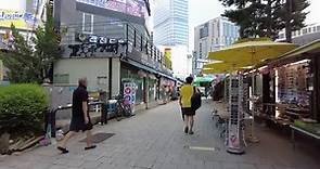 Seoul KOREA - Dongdaemun Shopping Complex Walking Tour 2023
