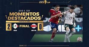 México 2-0 Costa Rica | HIGHLIGHTS | 2023 Gold Cup