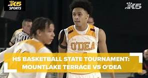 HS Basketball State Tourney: Mountlake Terrace vs. O'Dea 3A Boys Qtrs