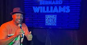 Bernard Williams performing at Magoobys Joke house comedy club