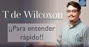 Prueba: T de Wilcoxon