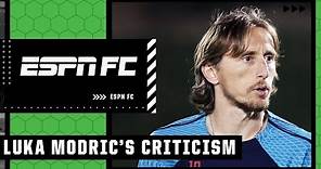 Luka Modric was critical of the penalty decision in Croatia's 3-0 loss vs. Argentina | ESPN FC