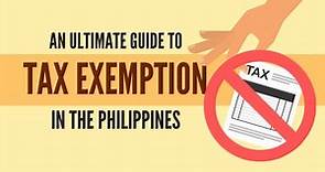 How To Get a Certificate of Tax Exemption in the Philippines - FilipiKnow