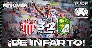 Resumen y goles | Necaxa 3-2 León | Liga Mx Apertura 22 -J12 | TUDN
