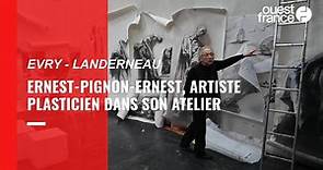 VIDÉO. L'artiste plasticien Ernest Pignon-Ernest expose à Landerneau
