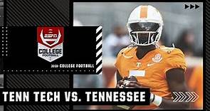 Tennessee Tech Golden Eagles at Tennessee Volunteers | Full Game Highlights