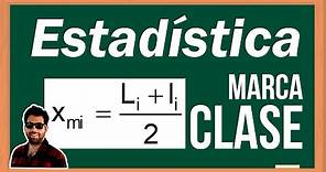 Estadística - Marca de clase o centro o punto medio
