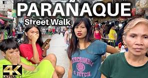 Super Exciting Walk in Parañaque Metro Manila Philippines [4K]