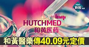 【新股IPO】和黃醫藥13傳40.09元定價　孖展錄1.1倍認購 - 香港經濟日報 - 即時新聞頻道 - 即市財經 - 新股IPO