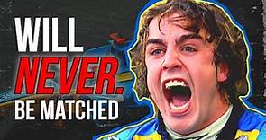 Fernando Alonso will never be matched