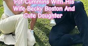 Pat Cummins, cute moments with wife 😍 Becky Boston #patcummins #beckyboston #couplegoals #ipl
