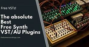The 30 Best Free Synth VST/AU Plugins (Updated 2023)! - THR
